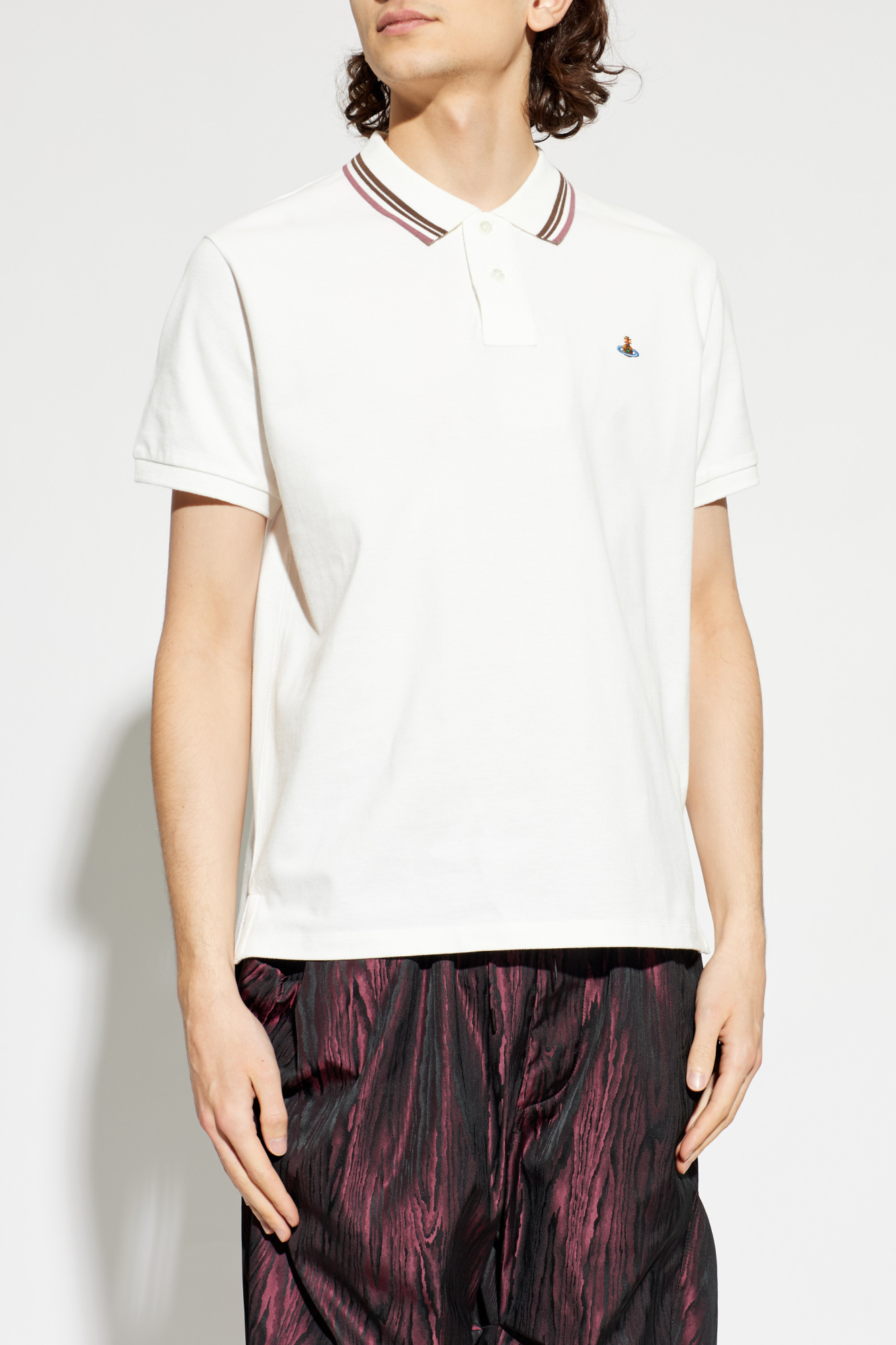 Vivienne Westwood Polo with logo patch | Men's | Vitkac